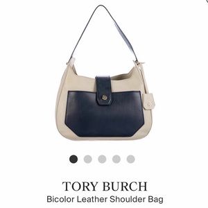 Tory Burch Ellen Color Block Hobo Bag